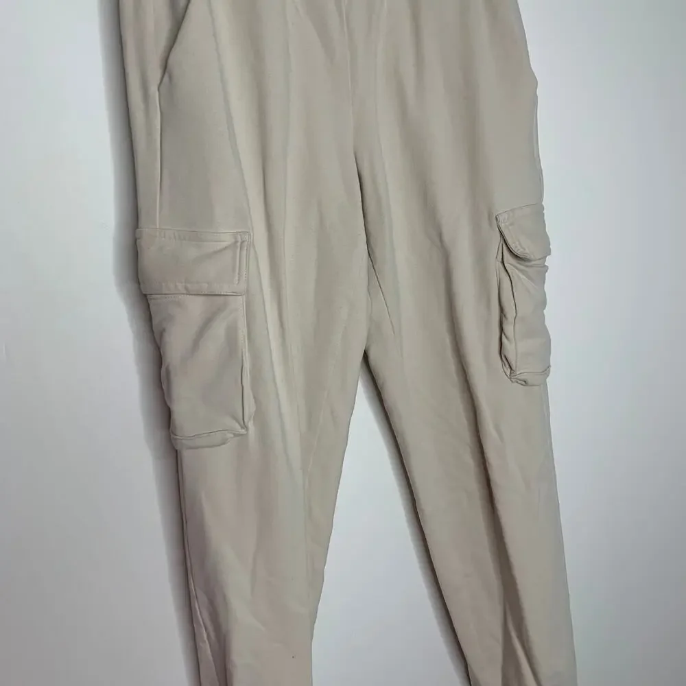 ALO Yoga High Rise Cargo Sweat Pant Cuffed Jogger 7/8 Size XS Womens
